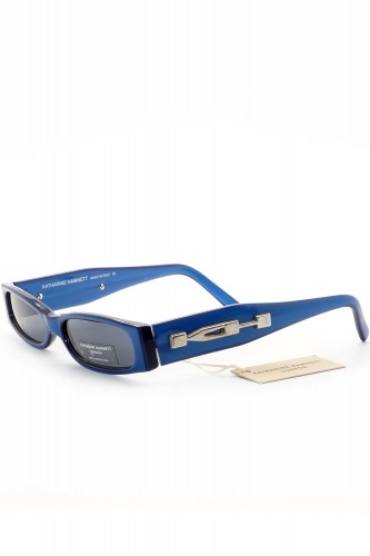 Katharine Hamnett - Occhiali da sole vintage in celluloide rettangolari unisex