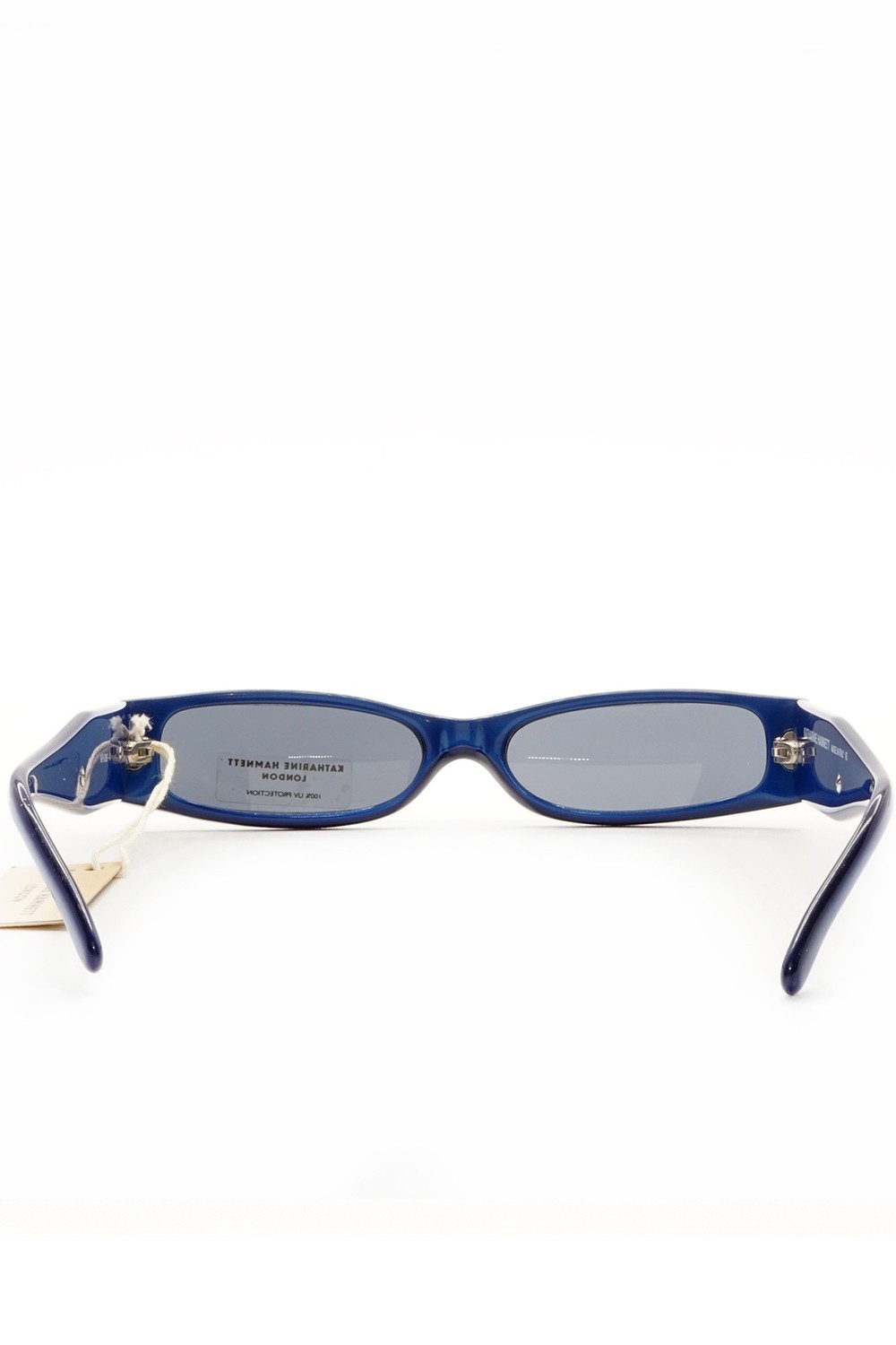 Katharine Hamnett - Occhiali da sole vintage in celluloide rettangolari unisex