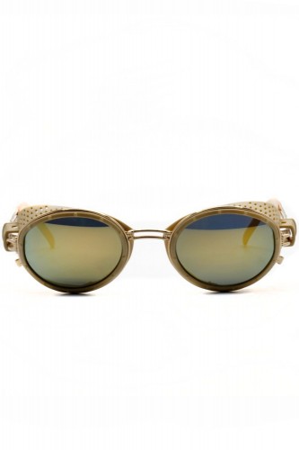 Jean Paul Gaultier vintage - Occhiali da sole vintage combinati ovali unisex