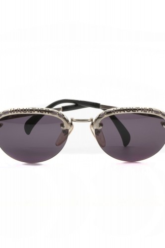 Jean Paul Gaultier vintage - Occhiali da sole vintage in metallo ovali unisex