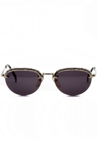 Jean Paul Gaultier vintage - Occhiali da sole vintage in metallo ovali unisex 2