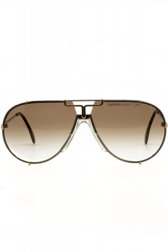 Cazal vintage - Occhiali da sole vintage in metallo aviator da uomo argento - 2