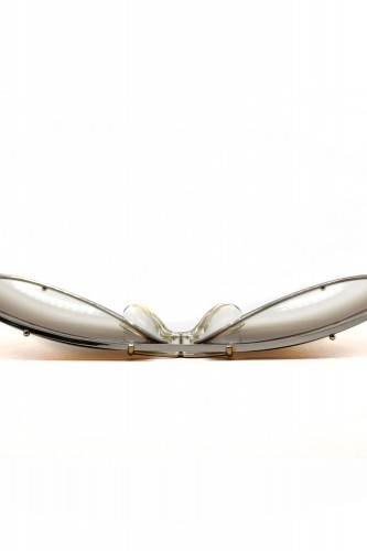 Cazal vintage - Occhiali da sole vintage in metallo aviator da uomo argento -