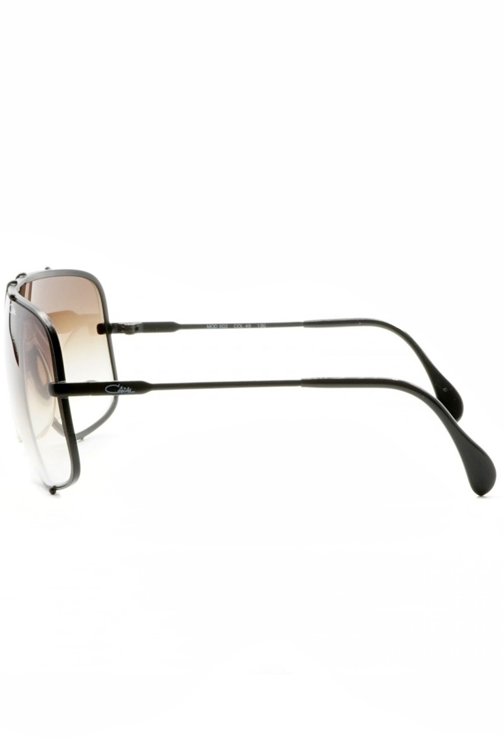 Cazal vintage - Occhiali da sole vintage in metallo squadrati da uomo nero -