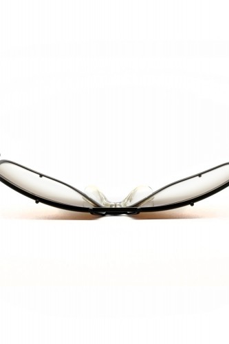 Cazal vintage - Occhiali da sole vintage in metallo squadrati da uomo nero -