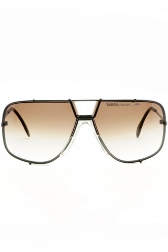 Cazal vintage - Occhiali da sole vintage in metallo squadrati da uomo nero -