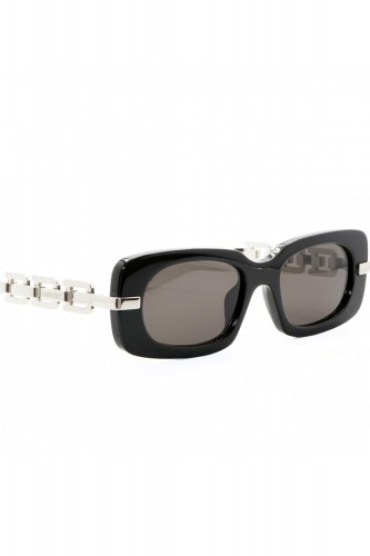 Ambush - Occhiali da sole in celluloide rettangolari unisex nero - BERI004 1007