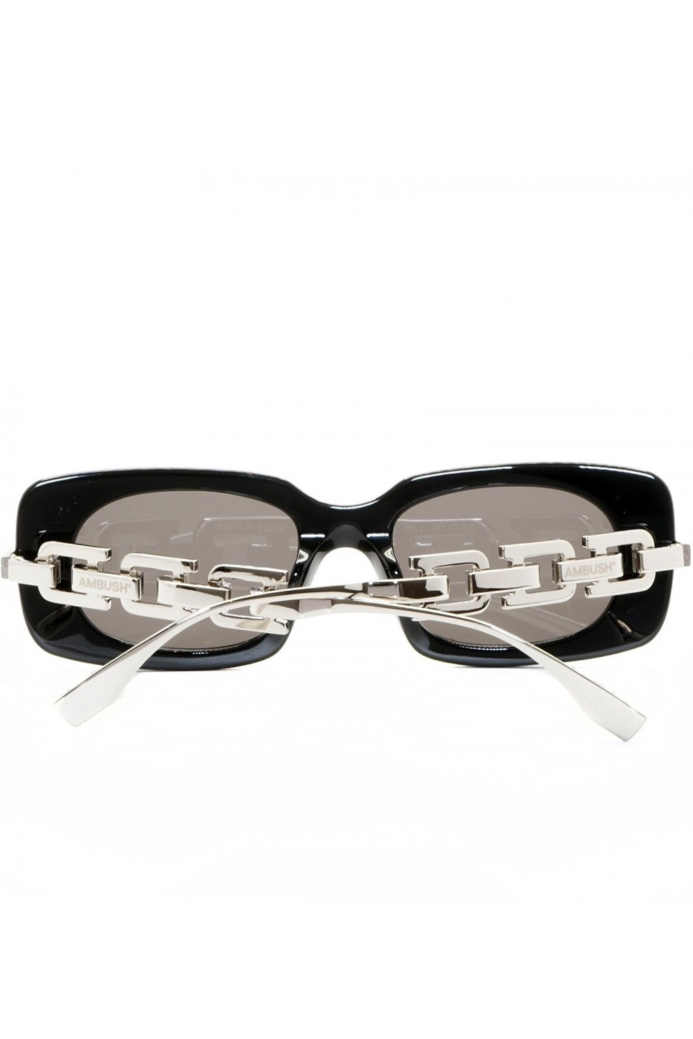 Ambush - Occhiali da sole in celluloide rettangolari unisex nero - BERI004 1007