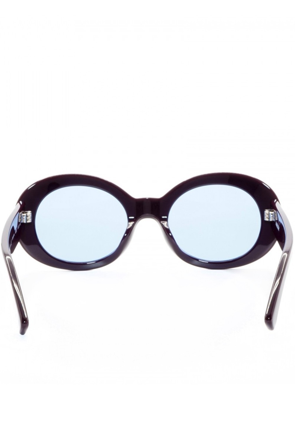 Ambush - Occhiali da sole in celluloide ovali unisex viola  - BERI001 3745