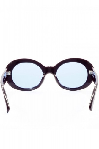 Ambush - Occhiali da sole in celluloide ovali unisex viola  - BERI001 3745