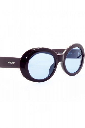 Ambush - Occhiali da sole in celluloide ovali unisex viola  - BERI001 3745