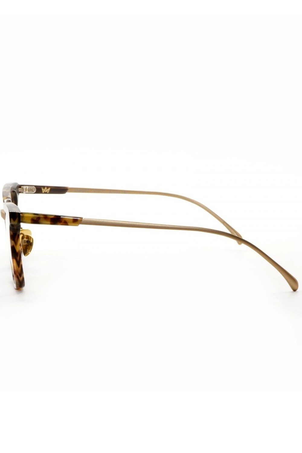AM Eyewear - Occhiali da vista combinati squadrati unisex tartarugato - LENNY
