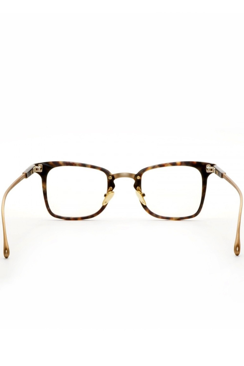 AM Eyewear - Occhiali da vista combinati squadrati unisex tartarugato - LENNY