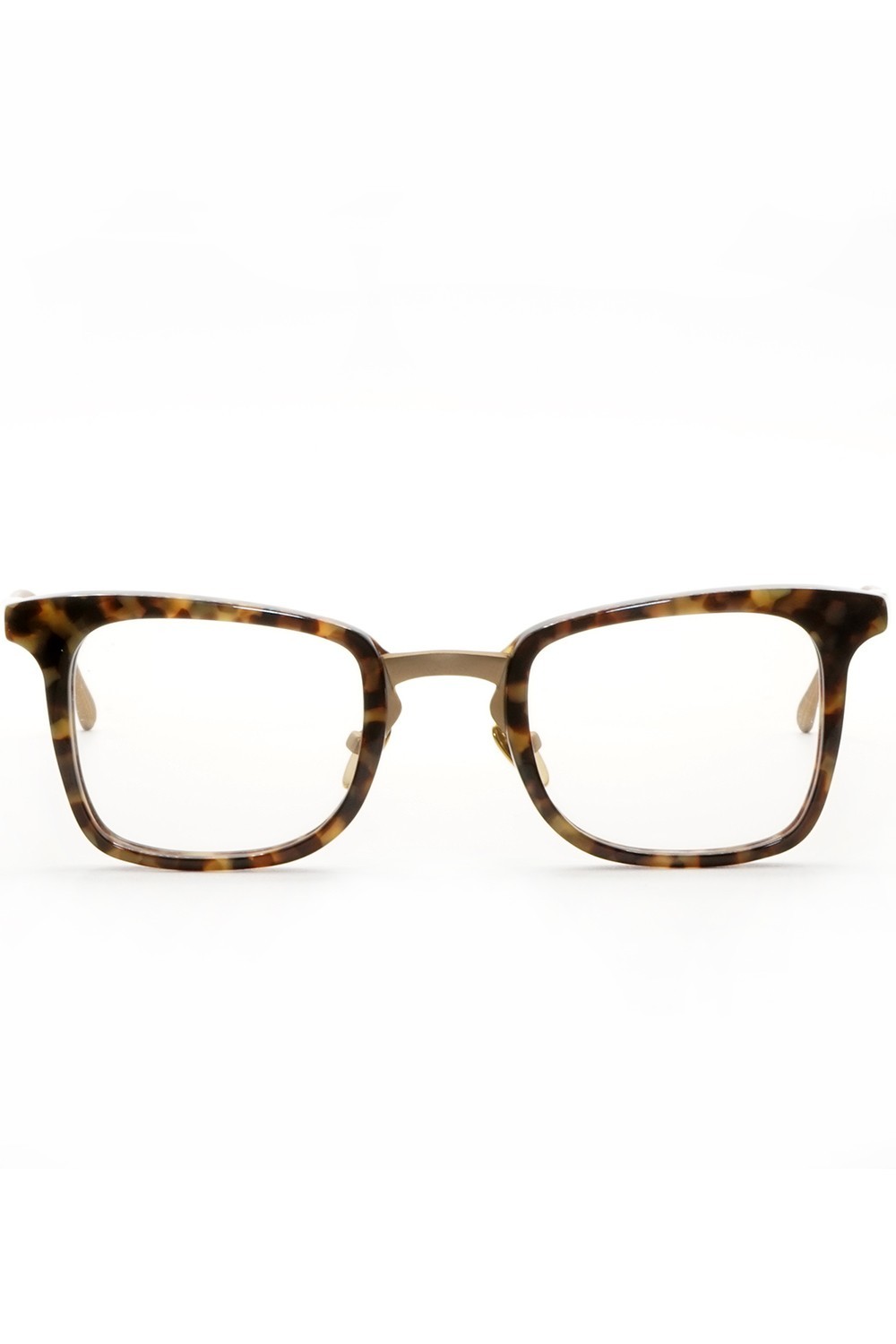 AM Eyewear - Occhiali da vista combinati squadrati unisex tartarugato - LENNY