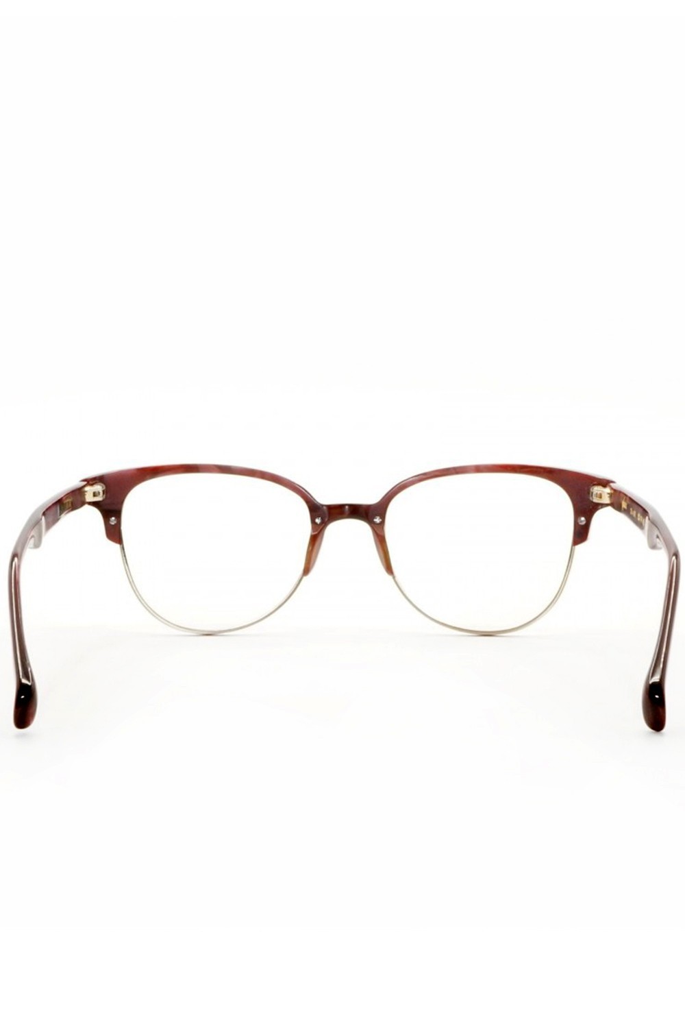 AM Eyewear - Occhiali da vista combinati cat eye per donna viola , bordeaux -