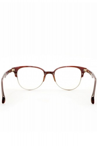 AM Eyewear - Occhiali da vista combinati cat eye per donna viola , bordeaux -