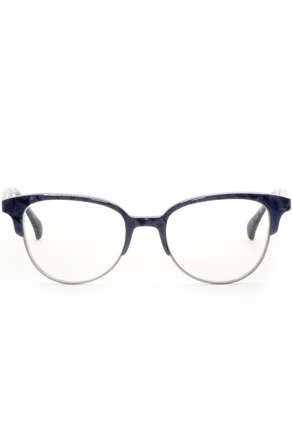 AM Eyewear - Occhiali da vista combinati cat eye per donna viola , bordeaux -