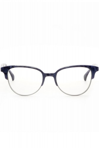 AM Eyewear - Occhiali da vista combinati cat eye per donna viola , bordeaux -