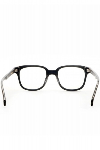AM Eyewear - Occhiali da vista in celluloide squadrati unisex nero, marrone -