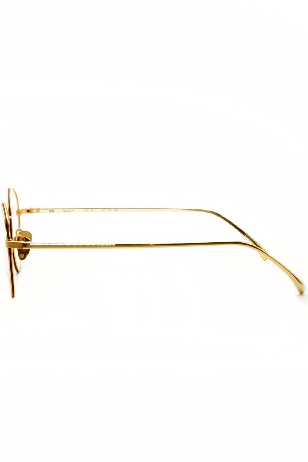 AM Eyewear - Occhiali da vista in metallo tondi unisex oro - SEIDLER 021-GL