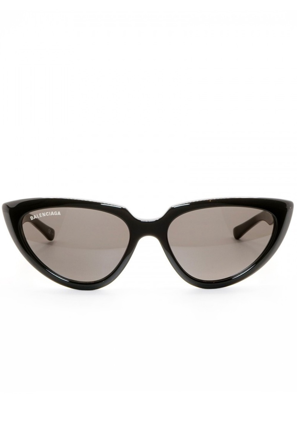 Balenciaga - Occhiali da sole in celluloide cat eye per donna nero - BB0182S 001