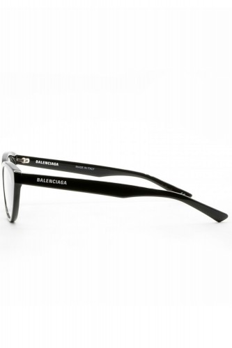 Balenciaga - Occhiali da vista in celluloide cat eye per donna nero