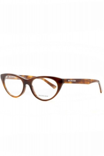 Balenciaga - Occhiali da vista in celluloide cat eye per donna nero