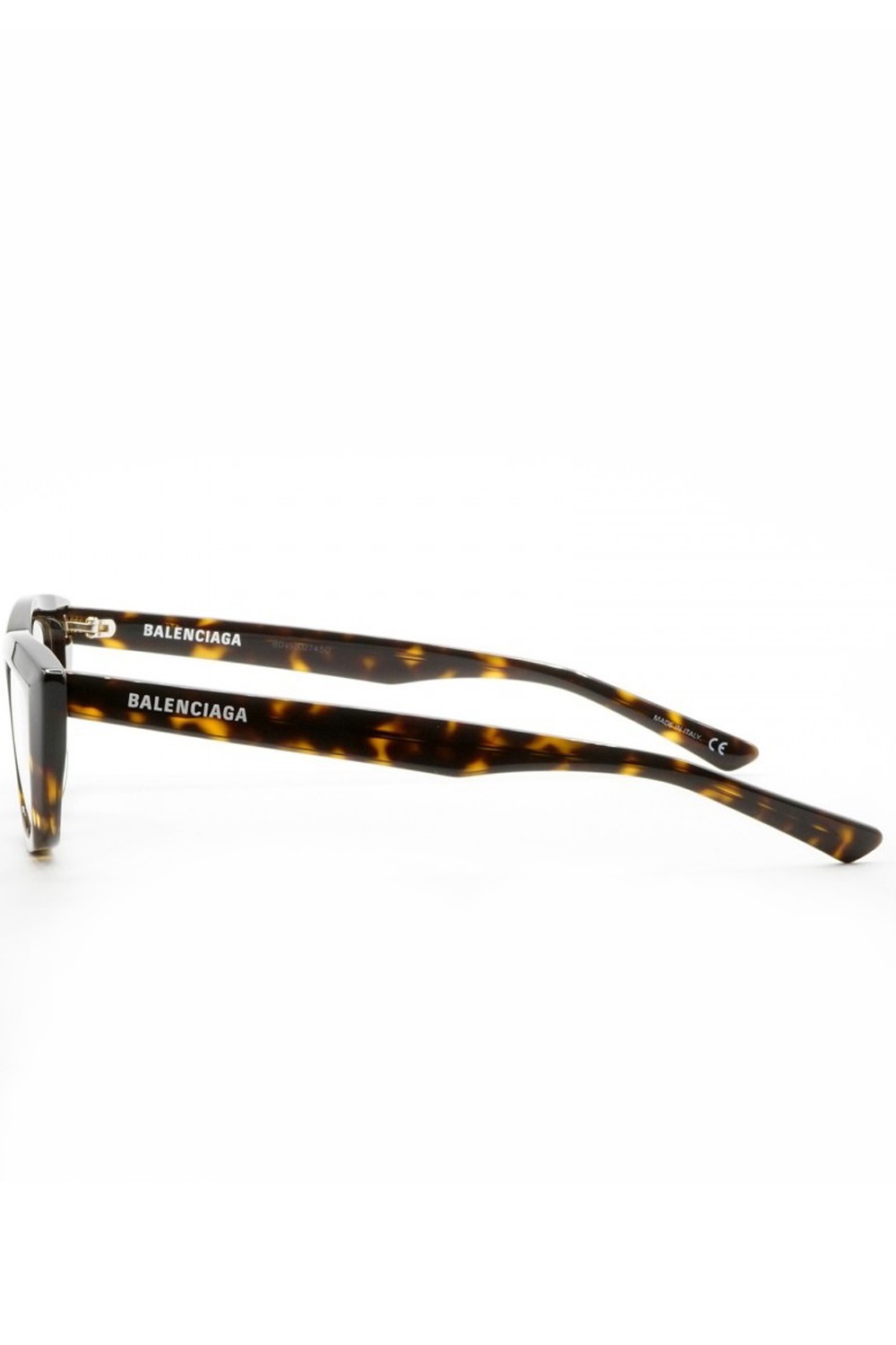 Balenciaga - Occhiali da vista in celluloide cat eye per donna nero