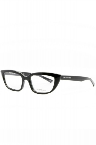 Balenciaga - Occhiali da vista in celluloide cat eye per donna nero