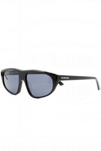 Balenciaga - Occhiali da sole aviator in celluloide per uomo nero, tartarugato