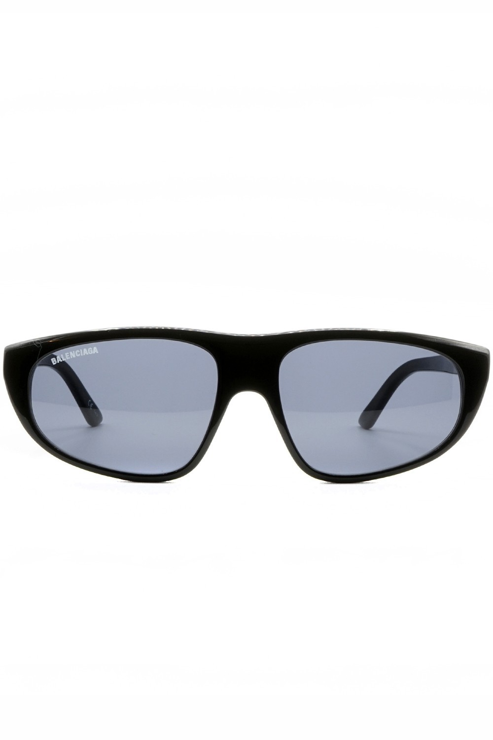 Balenciaga - Occhiali da sole aviator in celluloide per uomo nero, tartarugato