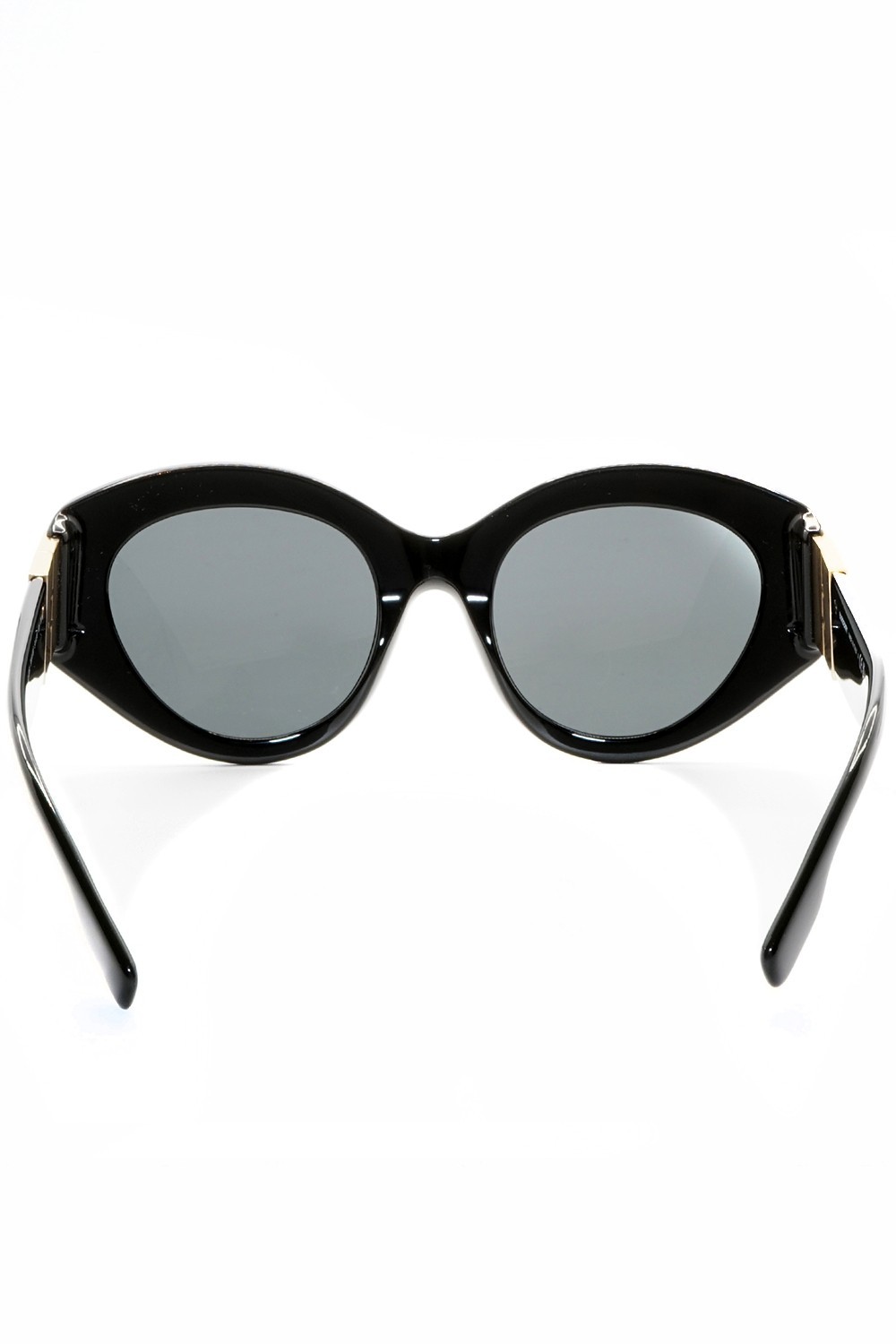 Burberry - Occhiali da sole in celluloide cat eye per donna nero - B4361 3001/87