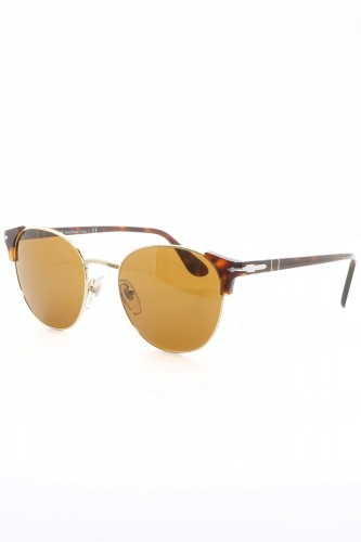 Persol - Occhiali da sole in metallo tondi unisex tartarugato - 3280S 24/33