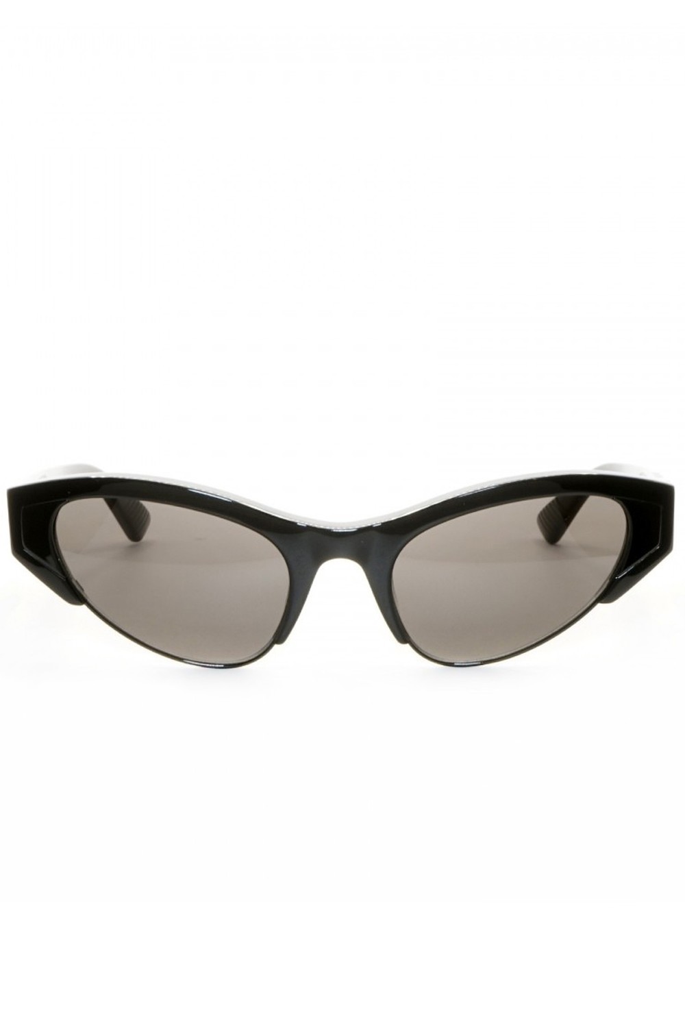 Bottega Veneta - Occhiali da sole in celluloide cat eye per donna nero -