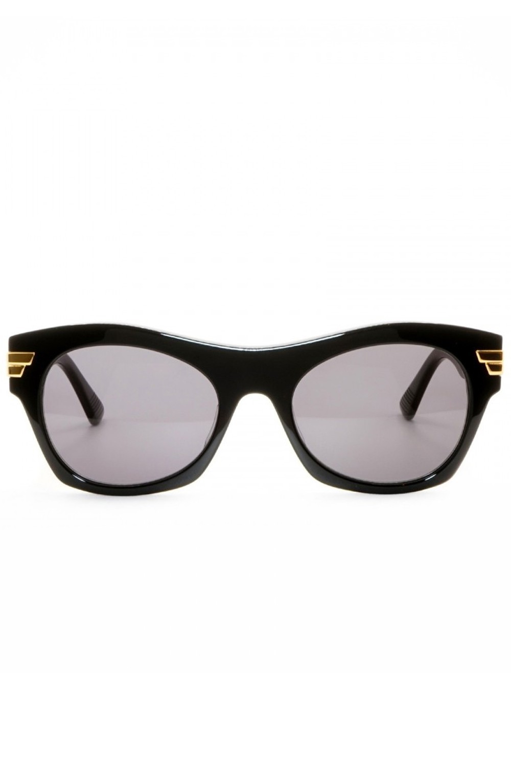 Bottega Veneta - Occhiali da sole in celluloide cat eye per donna nero -