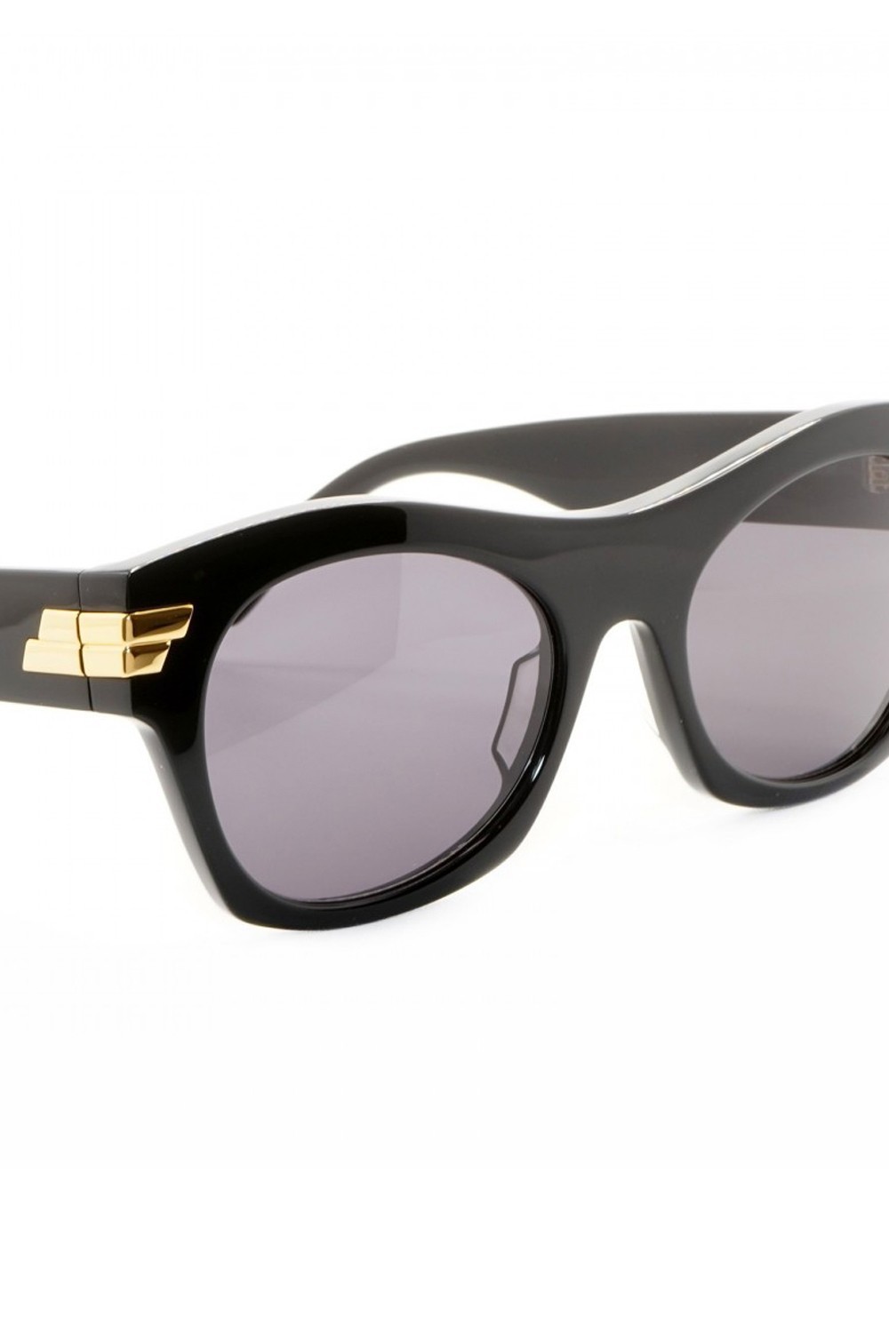 Bottega Veneta - Occhiali da sole in celluloide cat eye per donna nero -