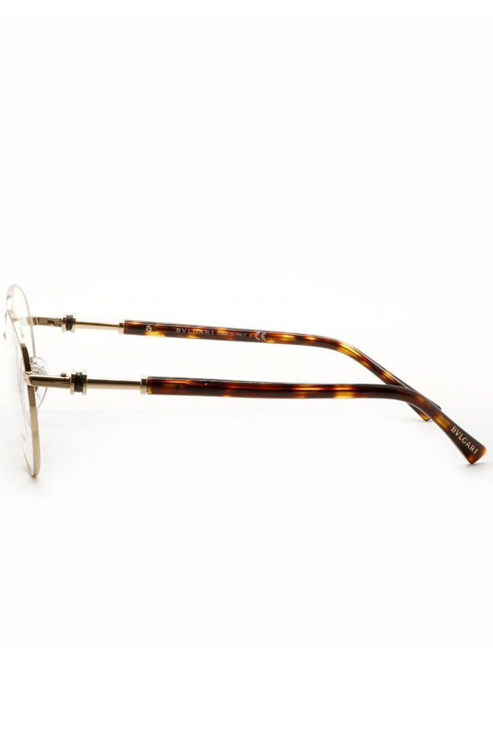 Bulgari - Occhiali da vista in metallo tondi per donna oro - 2207 278