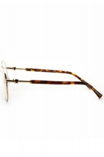 Bulgari - Occhiali da vista in metallo tondi per donna oro - 2207 278