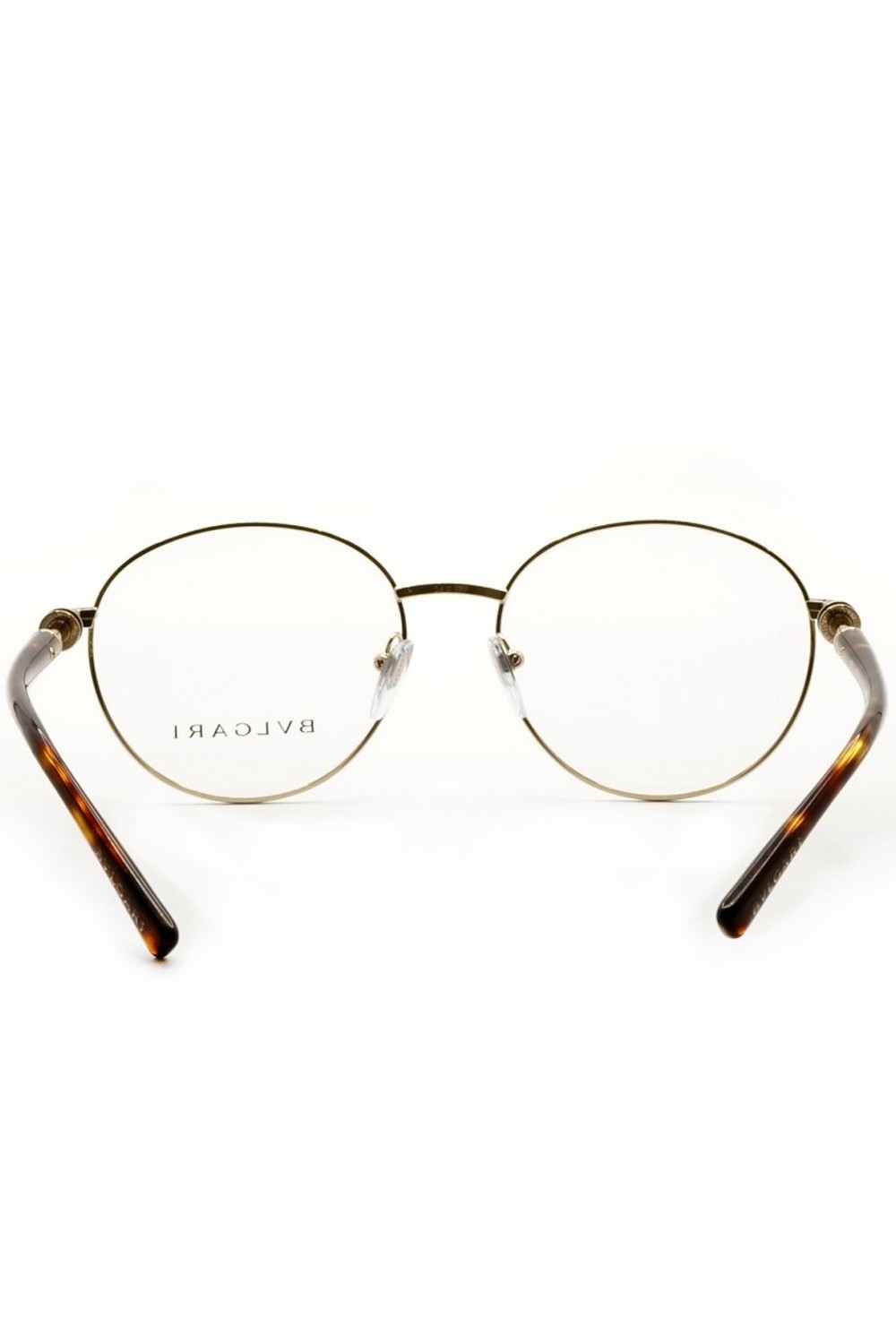 Bulgari - Occhiali da vista in metallo tondi per donna oro - 2207 278