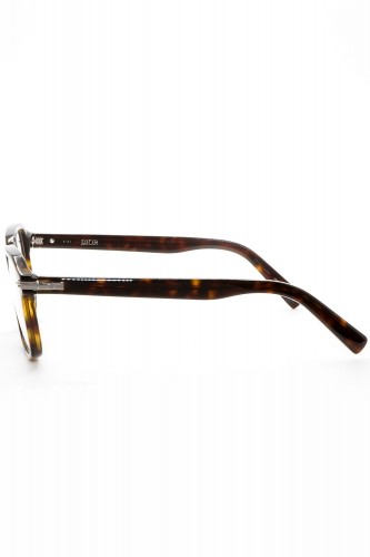 Christian Dior - Occhiali da vista in celluloide sqaudarti unisex tartarugato -