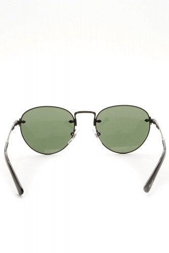Persol - Occhiali da sole in metallo tondi unisex nero - 2491S 1078/31
