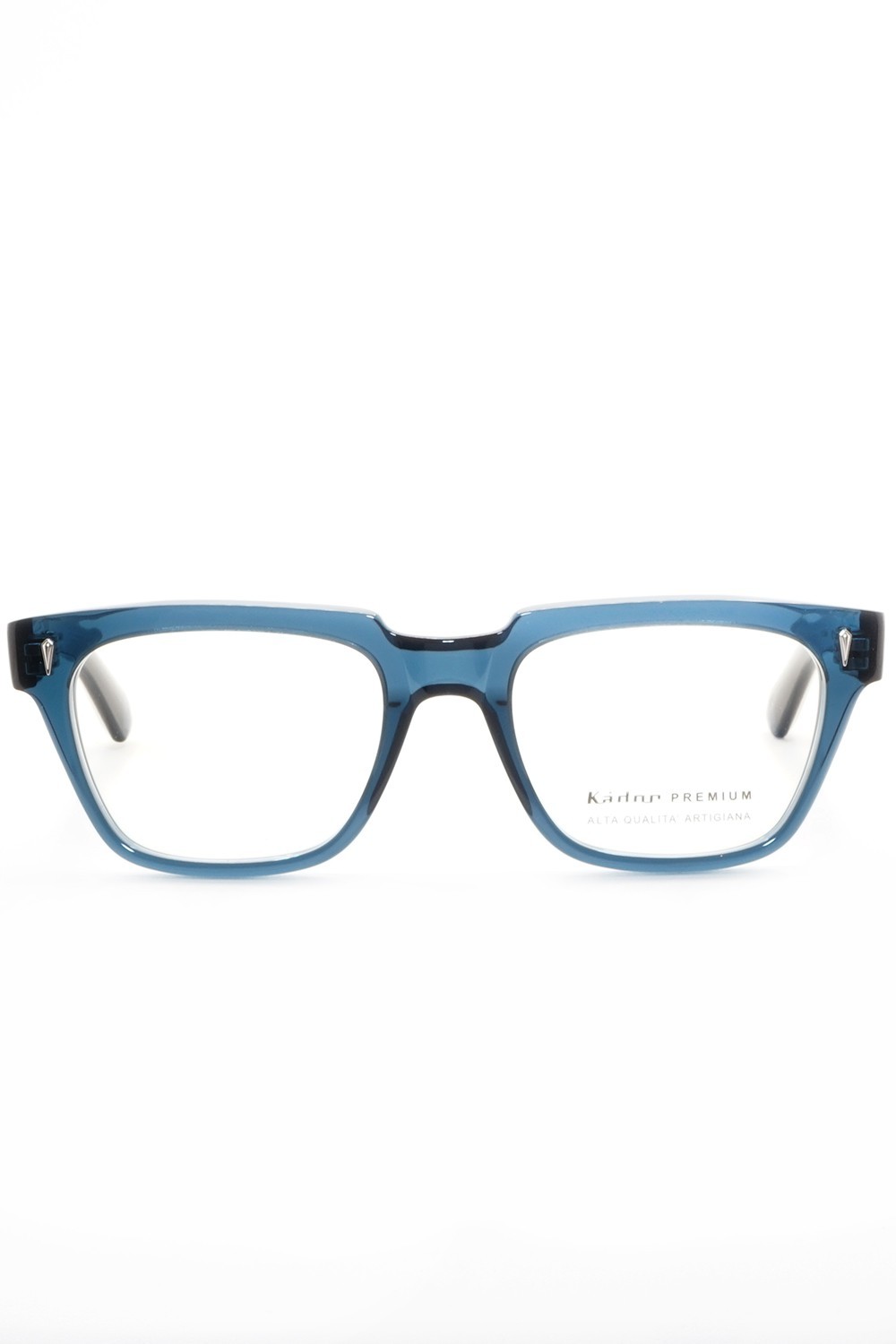 Kador - Occhiali da vista in celluloide squadrati unisex blu - PREMIUM13 2548