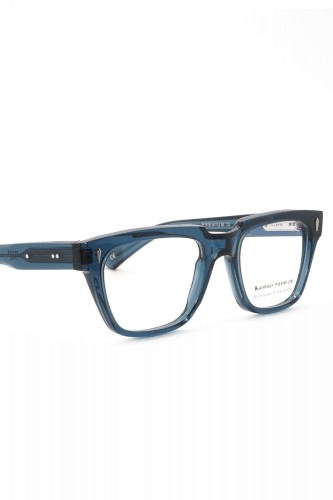 Kador - Occhiali da vista in celluloide squadrati unisex blu - PREMIUM13 2548