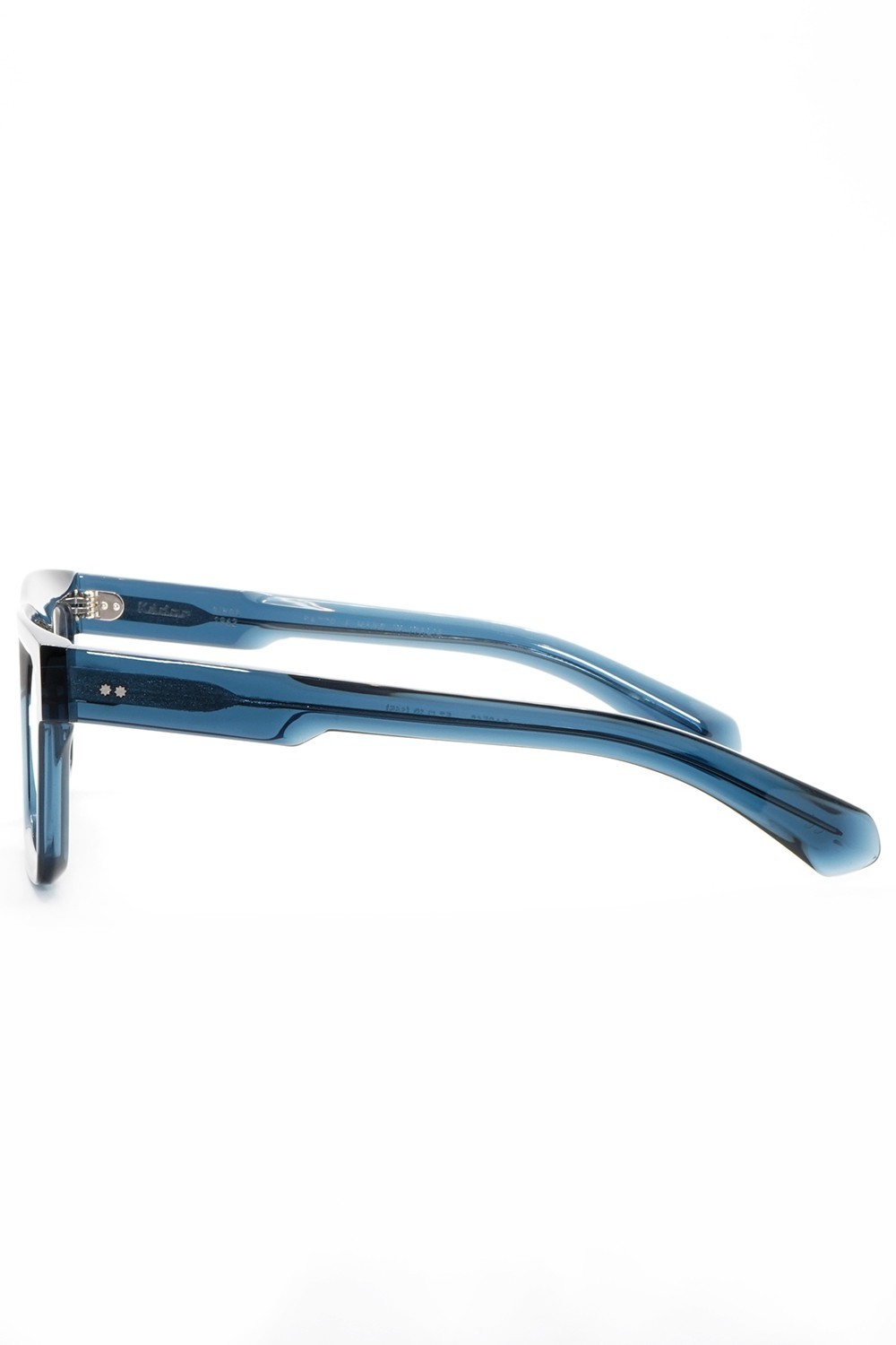 Kador - Occhiali da vista in celluloide rettangolari unisex blu - PREMIUM7 2548