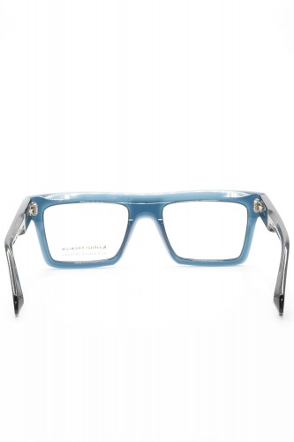 Kador - Occhiali da vista in celluloide rettangolari unisex blu - PREMIUM7 2548