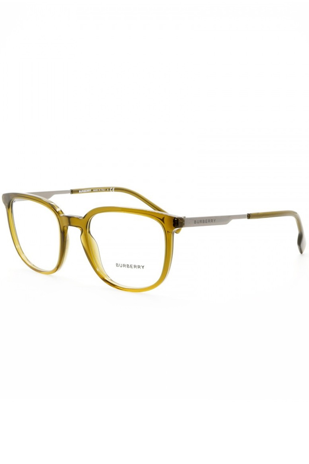 Burberry - Occhiali da vista in celluloide squadrati unisex verde - 2307 3356