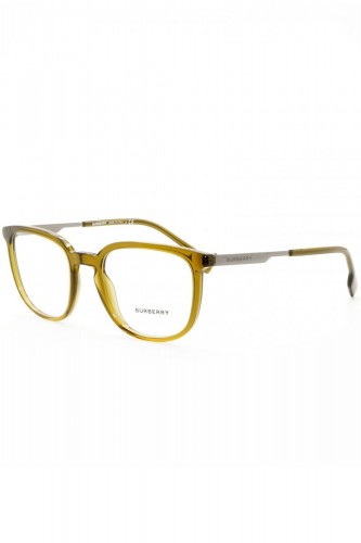 Burberry - Occhiali da vista in celluloide squadrati unisex verde - 2307 3356