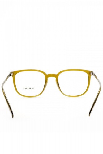 Burberry - Occhiali da vista in celluloide squadrati unisex verde - 2307 3356