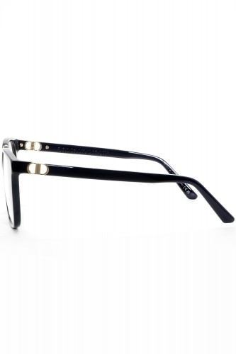 Christian Dior - Occhiali da vista in celluloide squadrati per donna blu - S2I