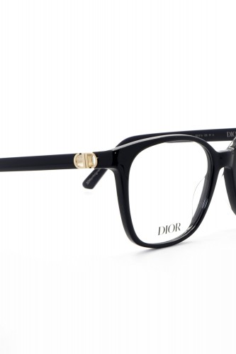 Christian Dior - Occhiali da vista in celluloide squadrati per donna blu - S2I